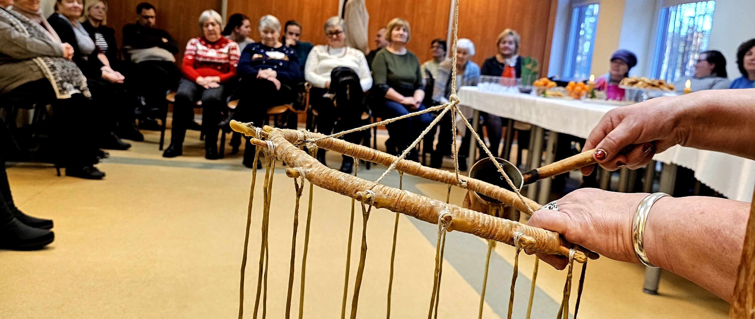 Adventinė popietė Varėnos socialinių paslaugų centre