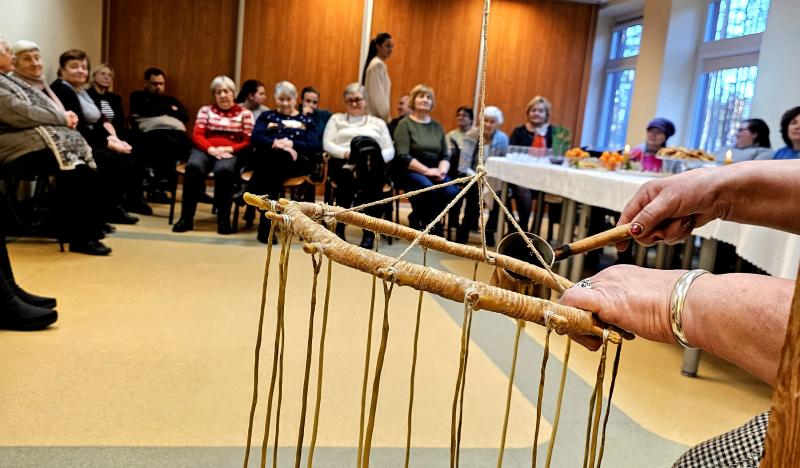 Adventinė popietė Varėnos socialinių paslaugų centre